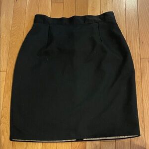 Vintage Classique Collections charcoal grey skirt